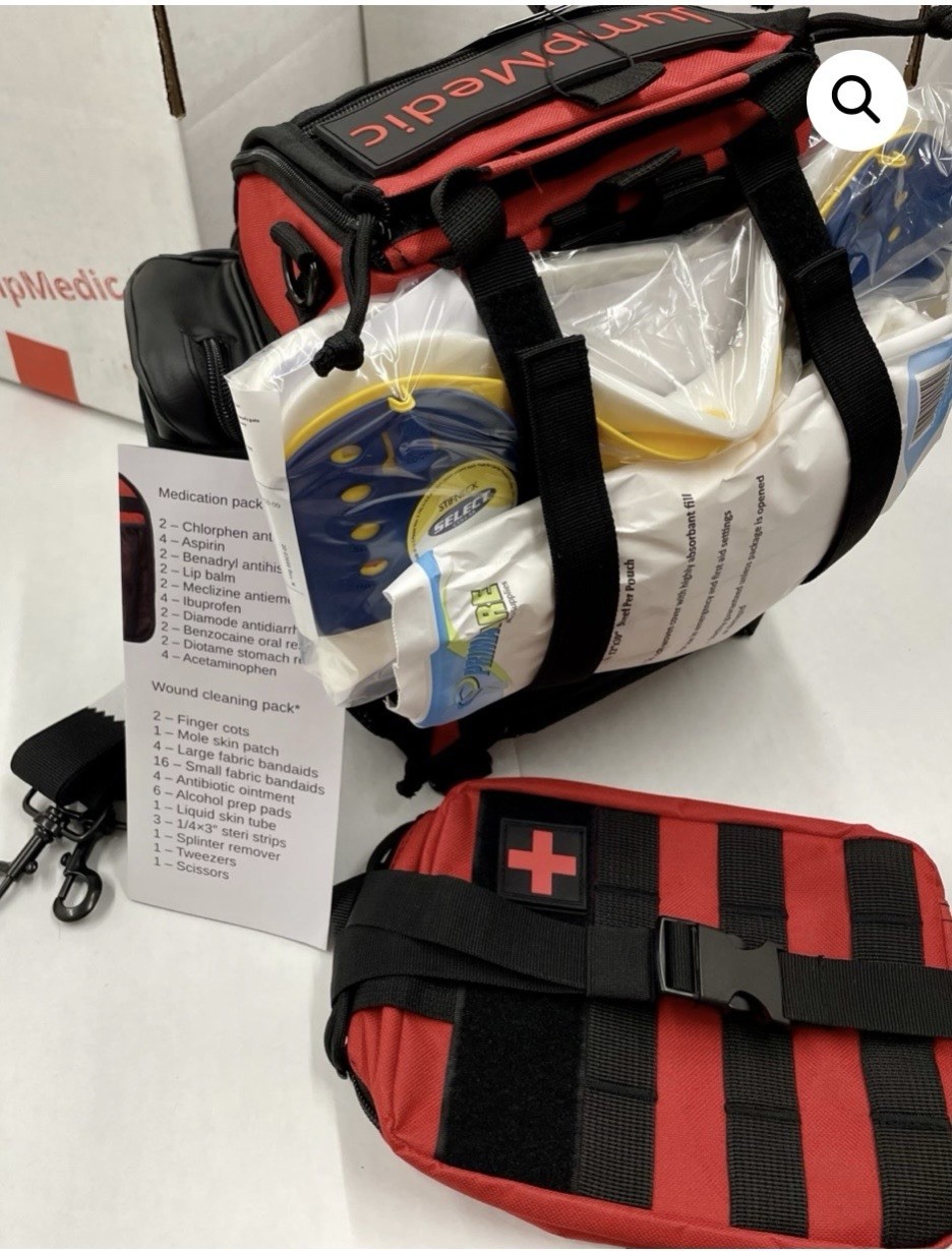 JumpMedic Elite Home First Aid Kit Car Truck RV Travel Emergency Roadside Safety