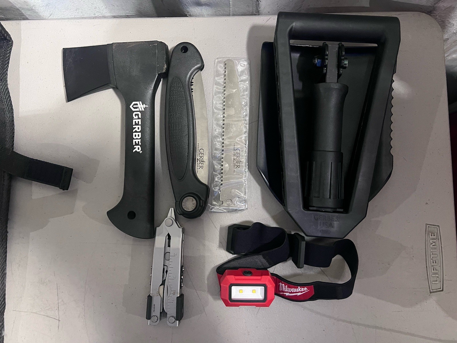 Gerber Off-Road Survival Kit —- Flashlight Has Been Upgraded With Headlamp
