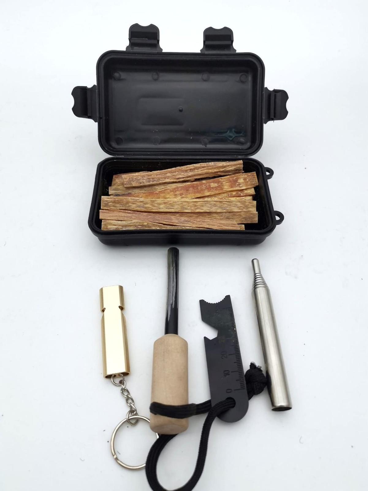Fire Starting Kit, Outdoor Survival Kit, Includes Multiple Fire Starting Syst…