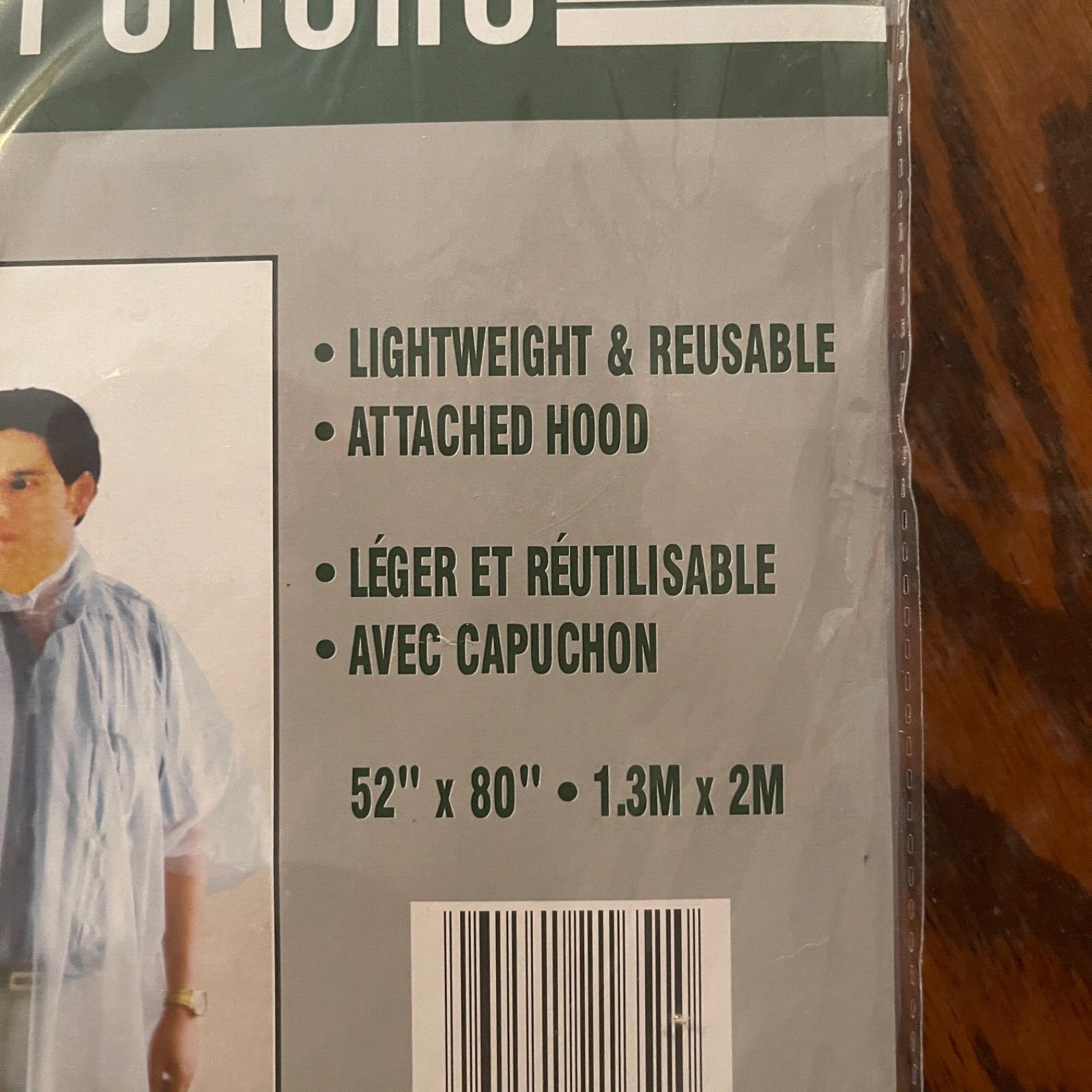 4 Emergency Poncho Camping Hiking Outdoor Bug-Out-Bag First aid Rain Ponchos
