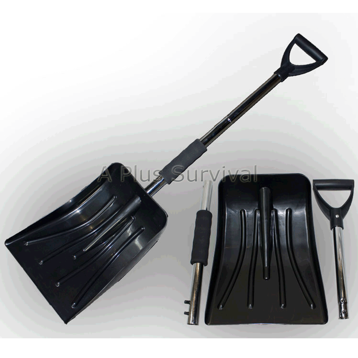 3 Piece Collapsible Snow Shovel Automotive Car Emergency Camping Survival Kit