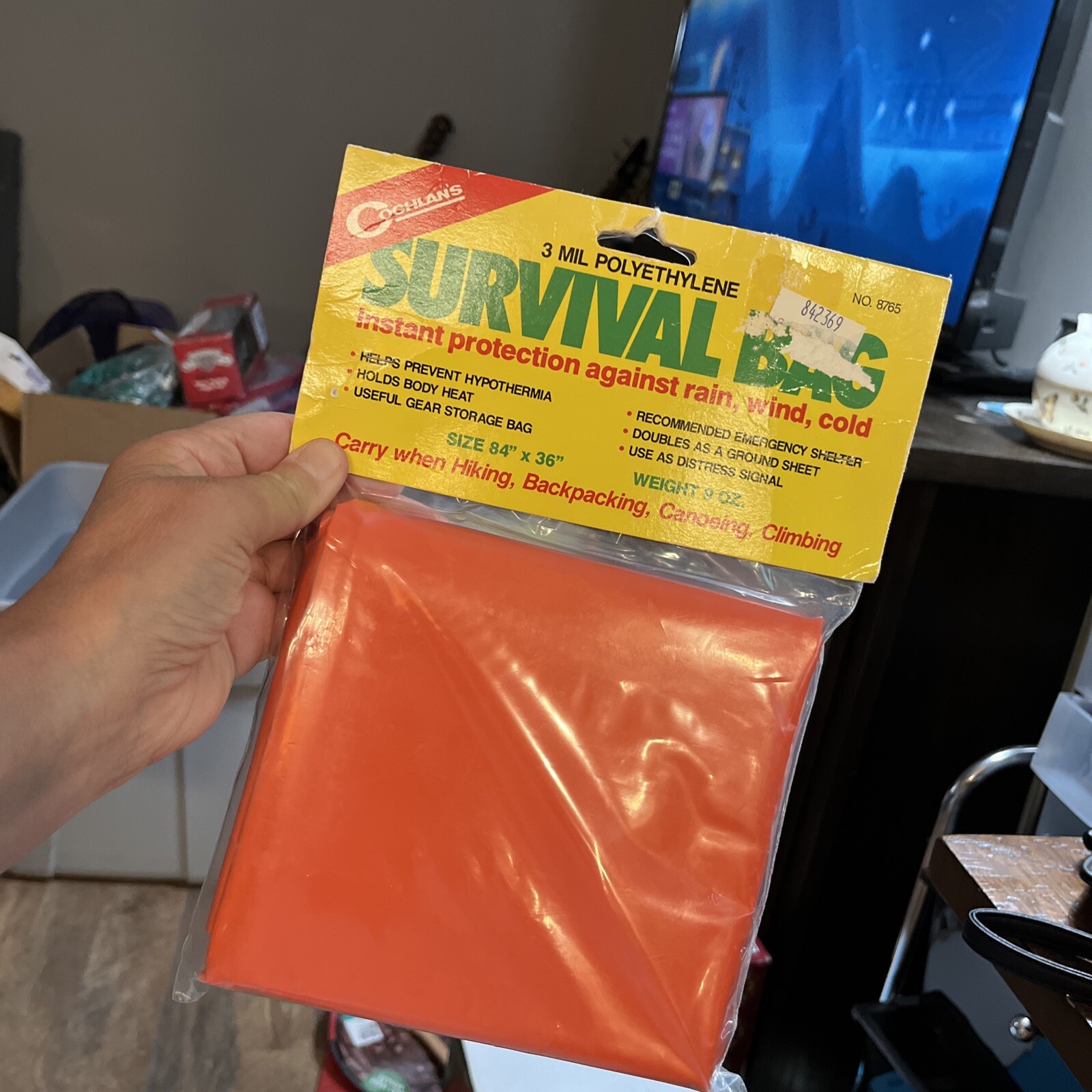COGHLAN’S 3 MIL POLYETHYLENE SURVIVAL BAG