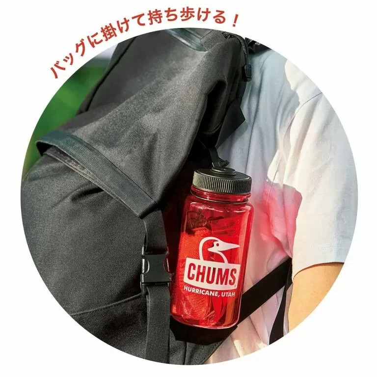 CHUMS Emargency Goods OUTDOOR 5pcs Camping Hiking blanket Whistle Glove Penlight