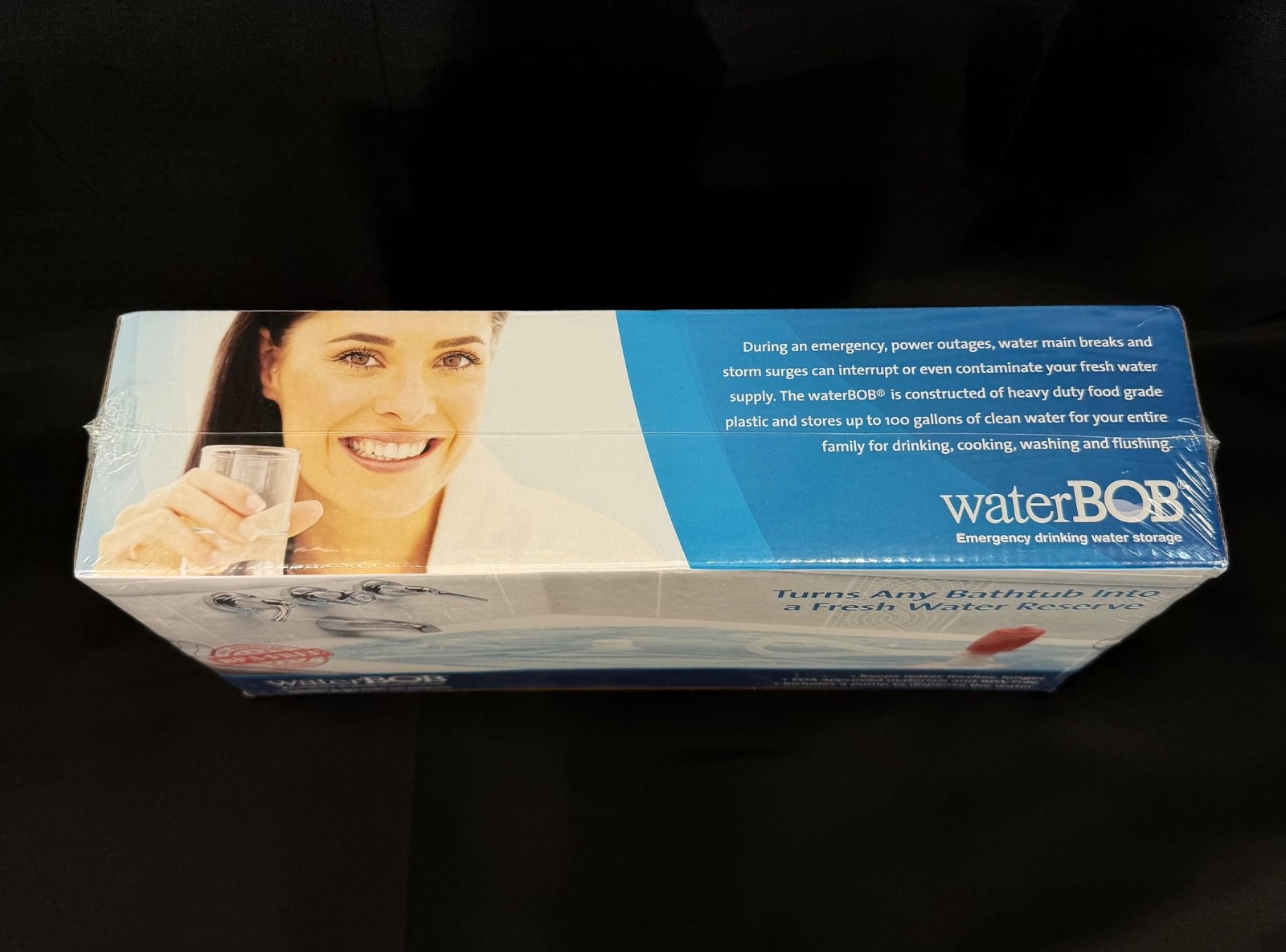 WaterBOB Emergency Drinking Fresh Water Storage 100 Gal. Kit New Factory Sealed