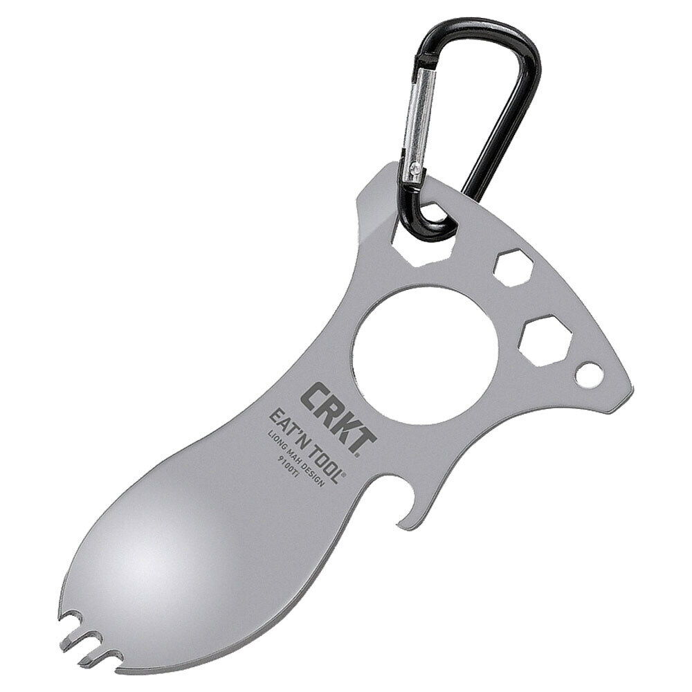 CRKT – Eat N Tool – Stainless Steel Camping Utensil – NEW