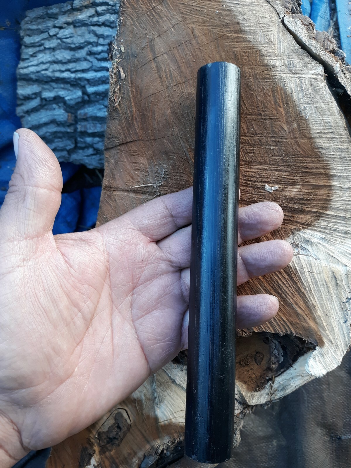 Bushcraft 8″ x 1″ dia. Ferrocerium rod firesteel “The lava thrower” Mischmetal