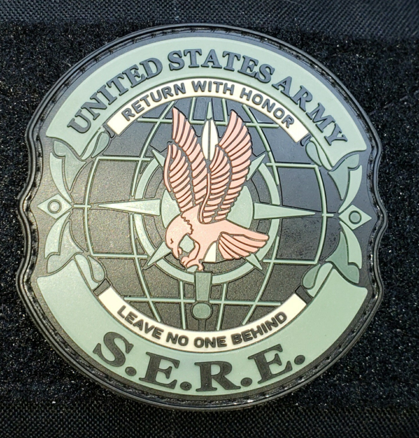 US ARMY SERE SURVIVAL EVASION RESISTANCE ESCAPE PATCH BUG OUT BAG SURVIVAL KIT