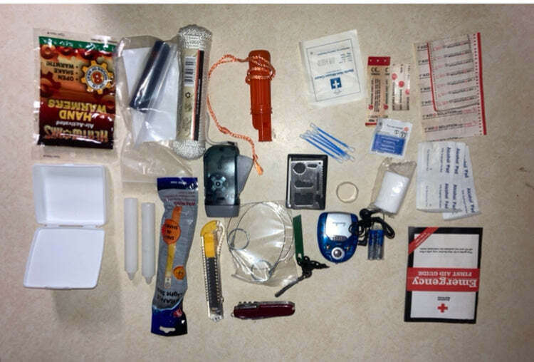 Mini Survival Kit Camping Car Bug Out Tactical Kit