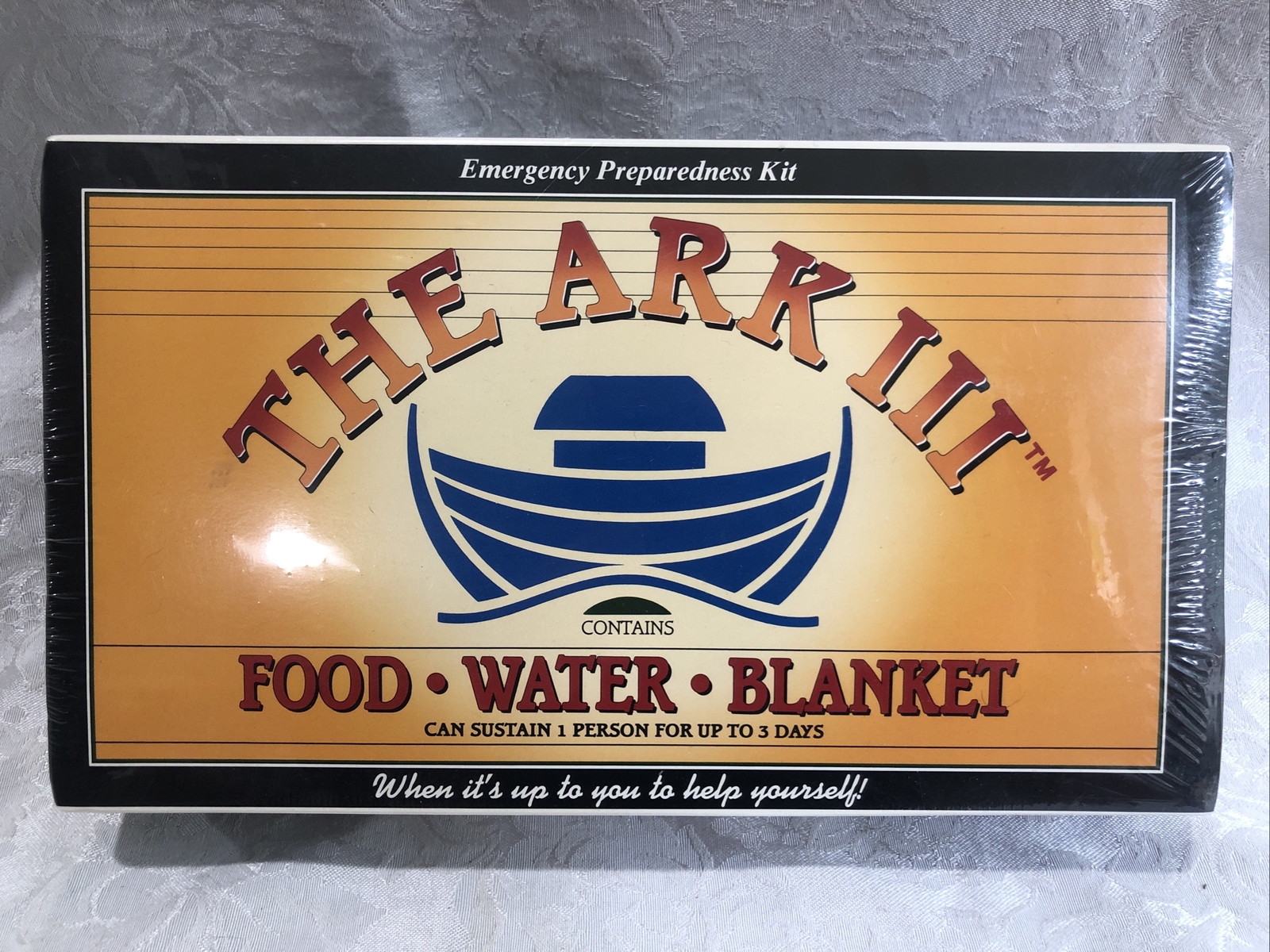 Emergency Preparedness The Ark III Food Water Survival Kit 1 Person 3 Day Sealed