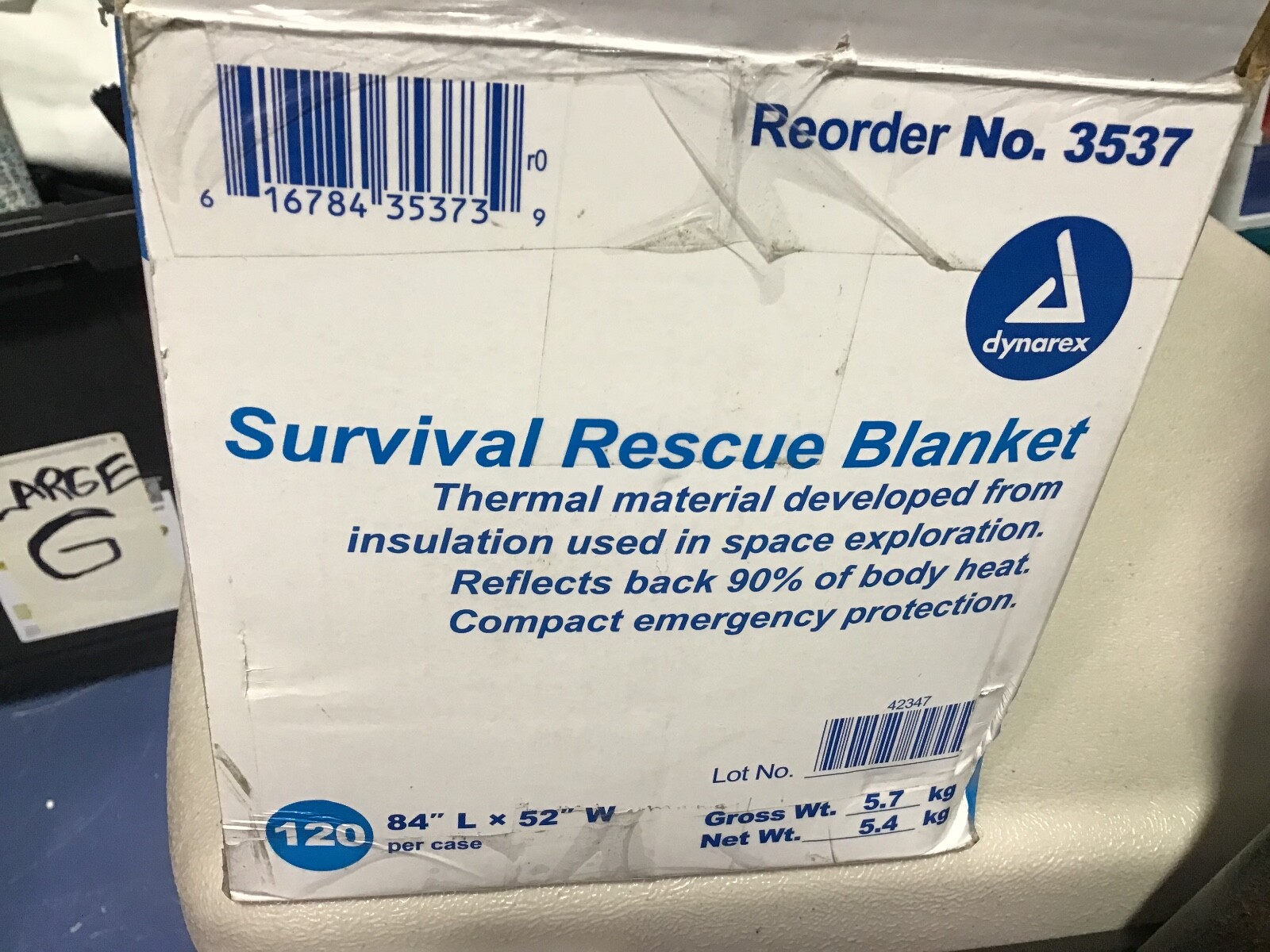 Lot of 7 Emergency Survival Rescue Blankets Doomsday/ Prepper/ Emergency – Mylar