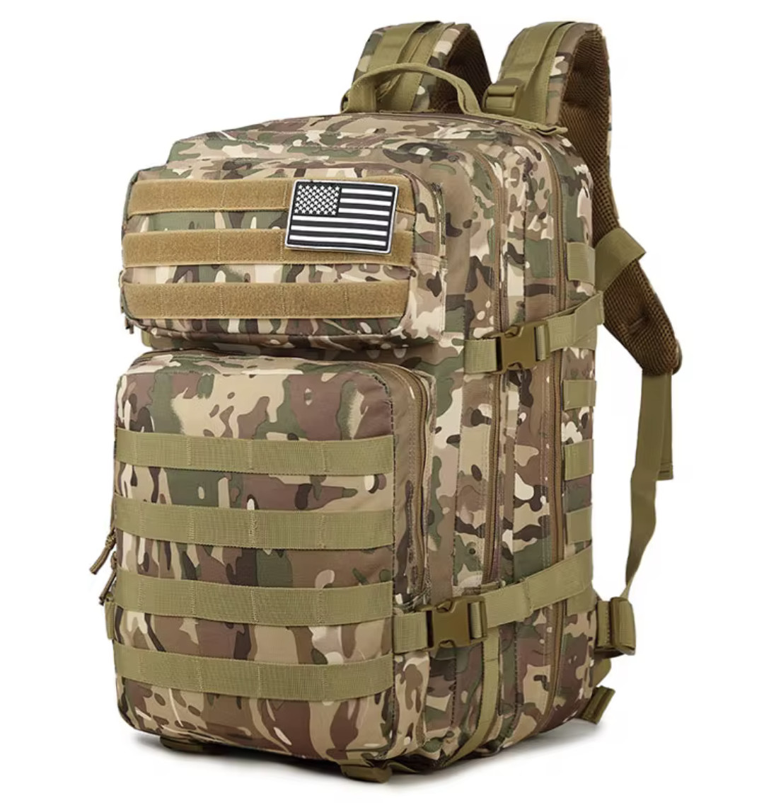 72+ Hour Emergency Survival Kit / Bug Out Bag / Tactical Backpack / First Aid