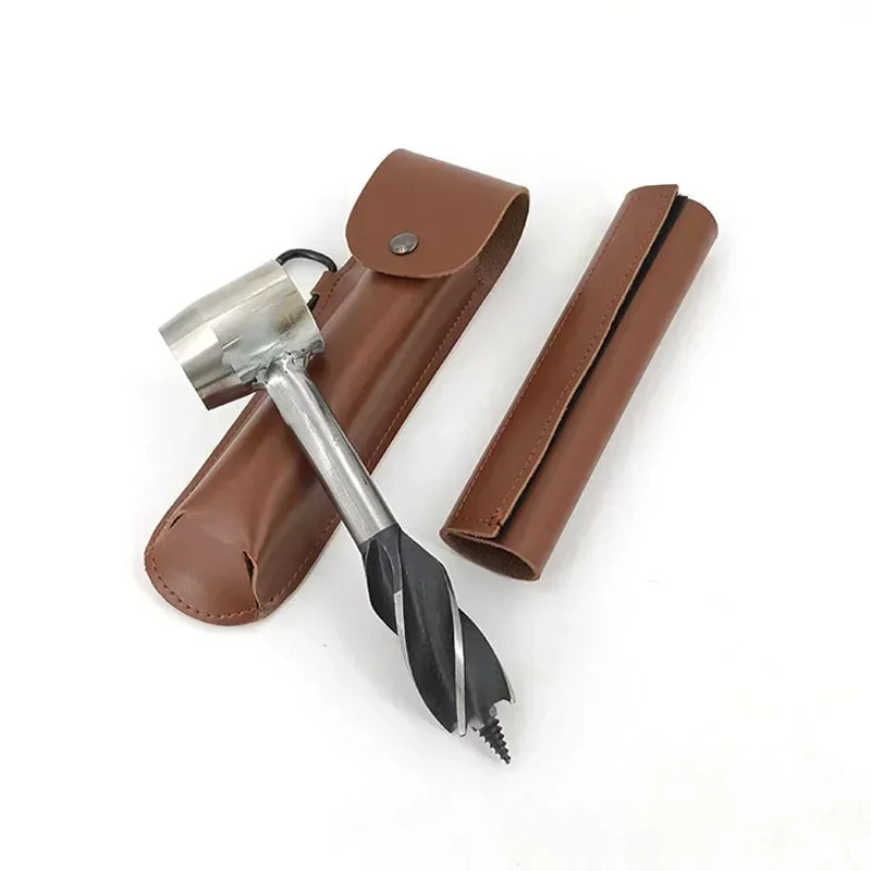 Auger Wrench Outdoor Survival Hand Drill Survival Gear Tool Sports Jungle Crafts