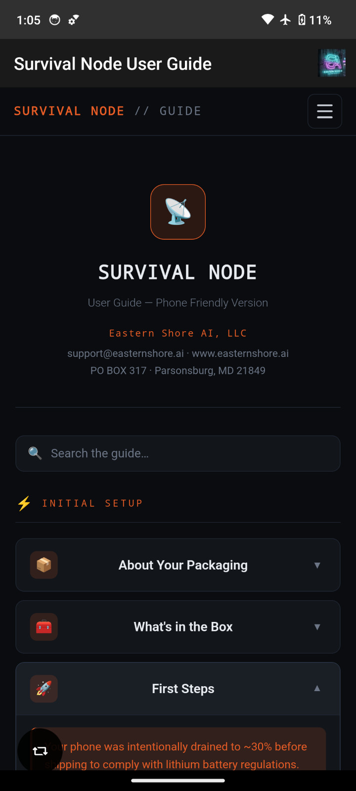 Survival Node – The Ultimate Father’s Day Gift For Your Prepper Dad