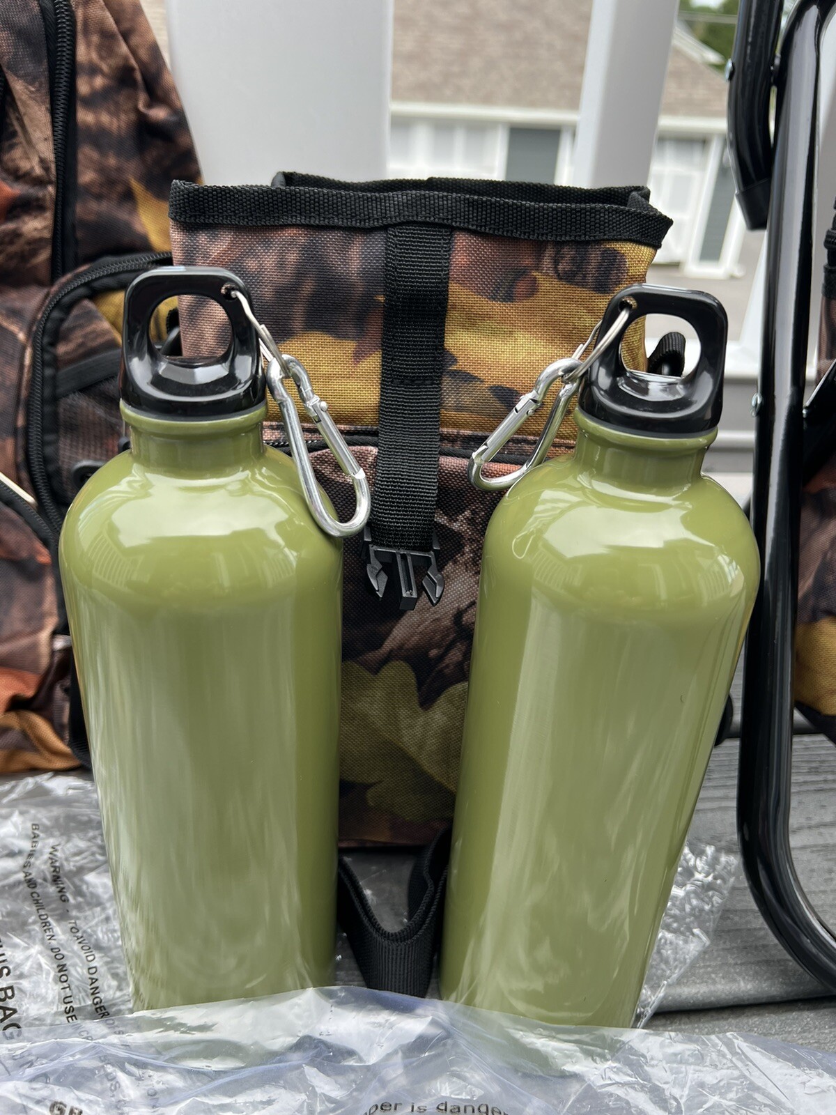 Camouflage Camp Set. Set of 7. Brand new in original packaging