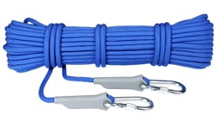 Outdoor Hiking Accessories Rope 9.5mm Diameter 2600lbs High Strength Cord Safety