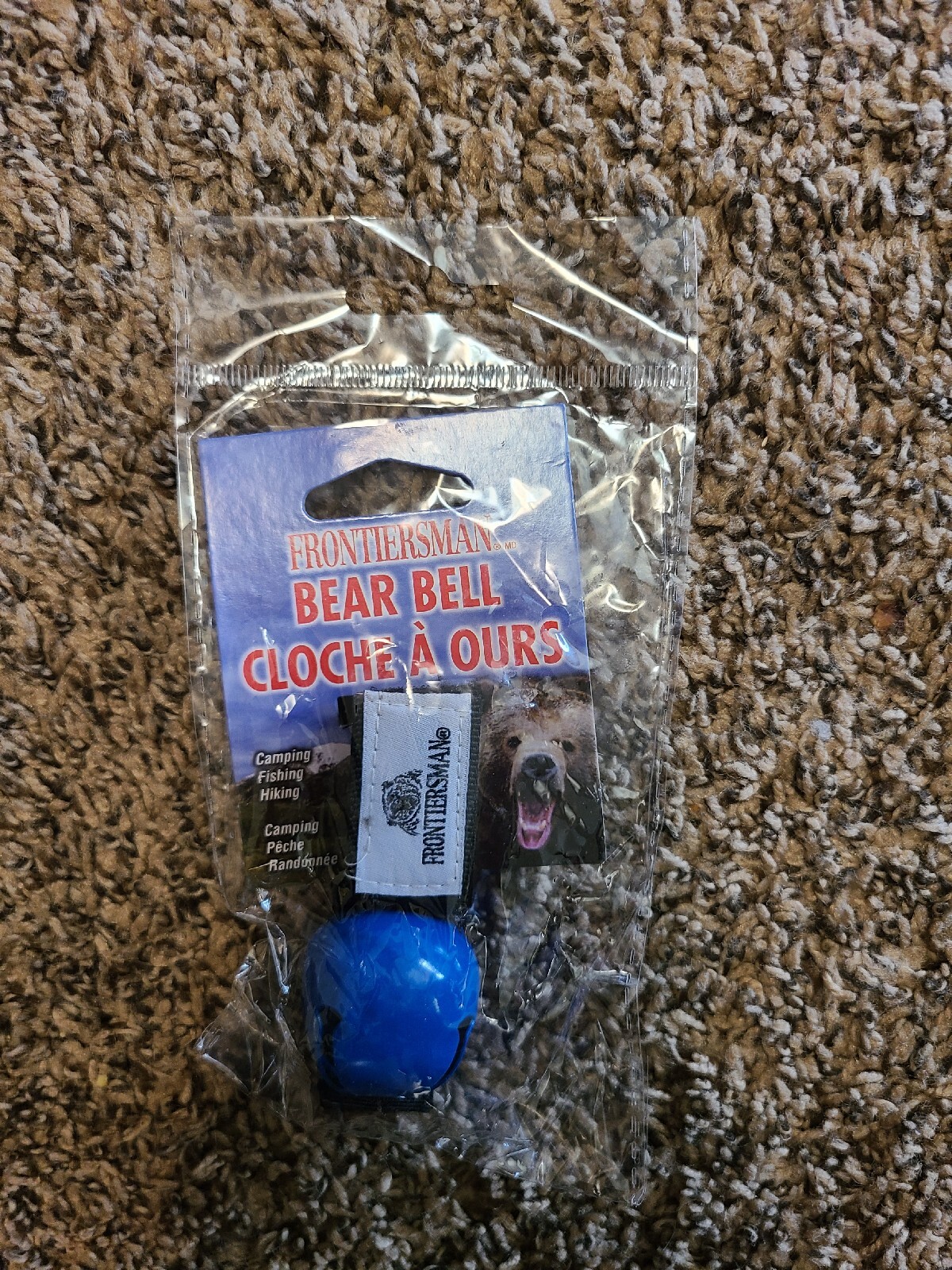 Frontiersman Bear Bell Blue Magnetic Silencer Blue ~ New