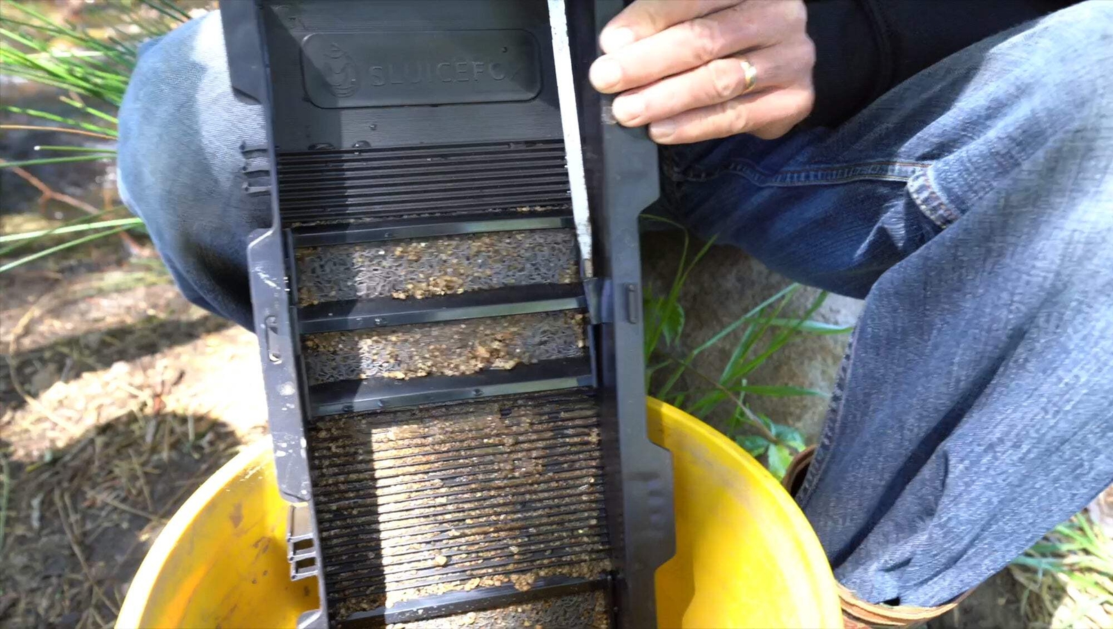 Sluice Fox Portable Expandable Sluice Box for Gold Mining and Prospecting; Inclu