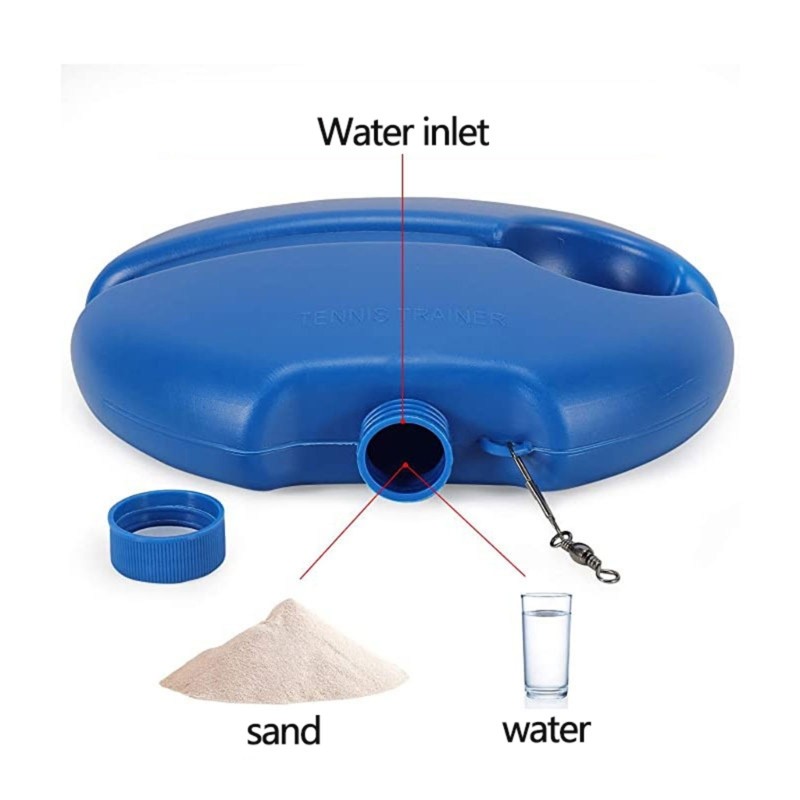 Portable Tennis Trainer Single Tennis Training Equipment for Self-Pracitce