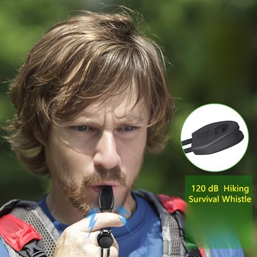 Signal Mirror Survival Kits Military Grade, 3 x 5 in Camping Mirror with 3×5″