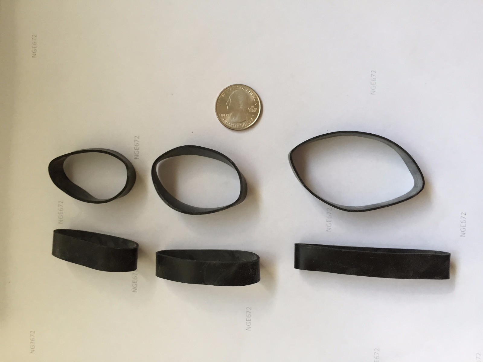 Ranger Bands® 48 Mixed Heavy Duty EPDM Rubber Tactical Bands Survival Gear USA
