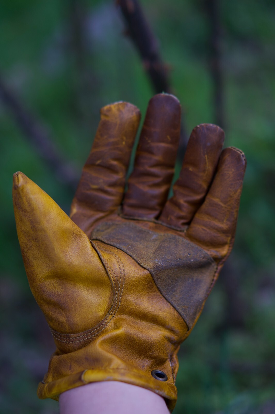 Bushcraft Leather Gloves, Fire Resistant Leather Gloves, Elegant Leather Gloves