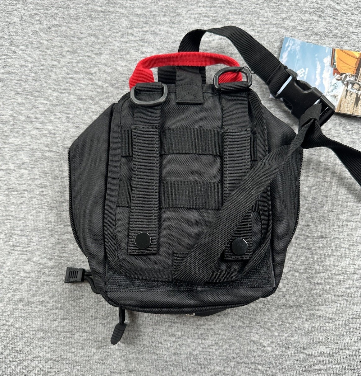 Everlit Survival Trauma Kit BAG ONLY Black Portable Travel Camping Hiking NEW