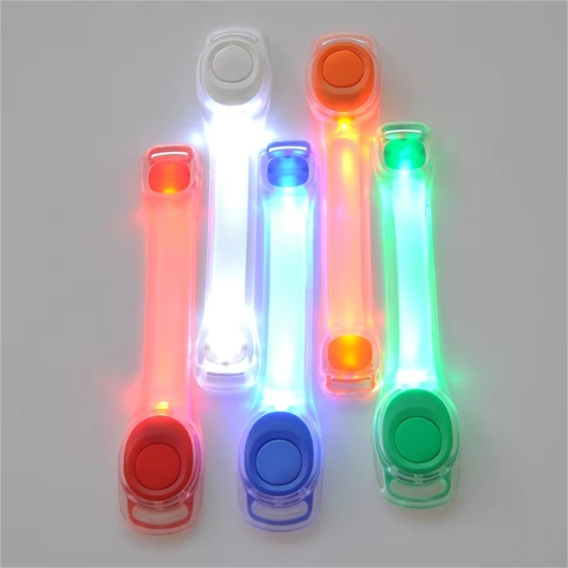 LED Wristband Cycling Safety Armband Bracelet Running Armband Light Bands