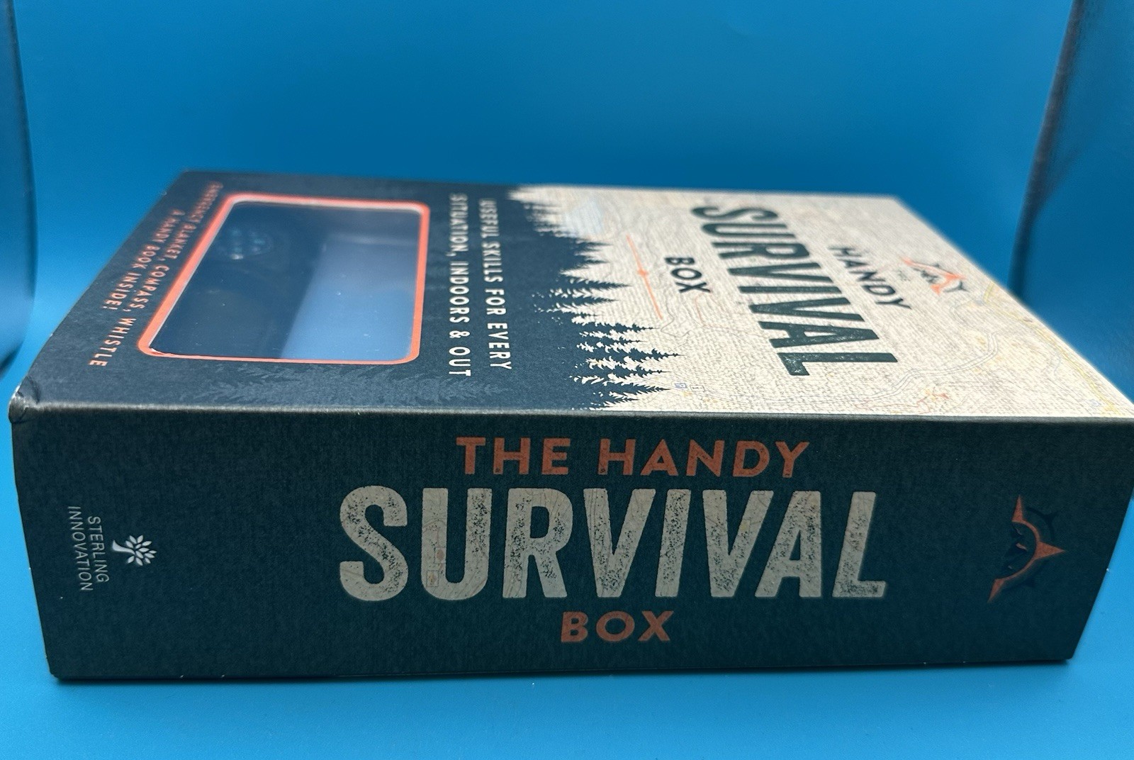 Handy Survival Box Sealed Emergency Kit Compass Blanket Outdoor Set