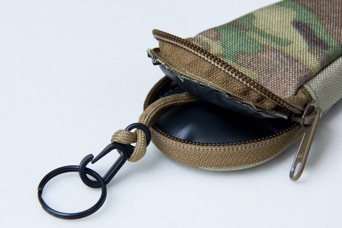 Milspec Monkey MSM Lanyard Zippered Key Ring Coin Pouch Carrier See Colors Below