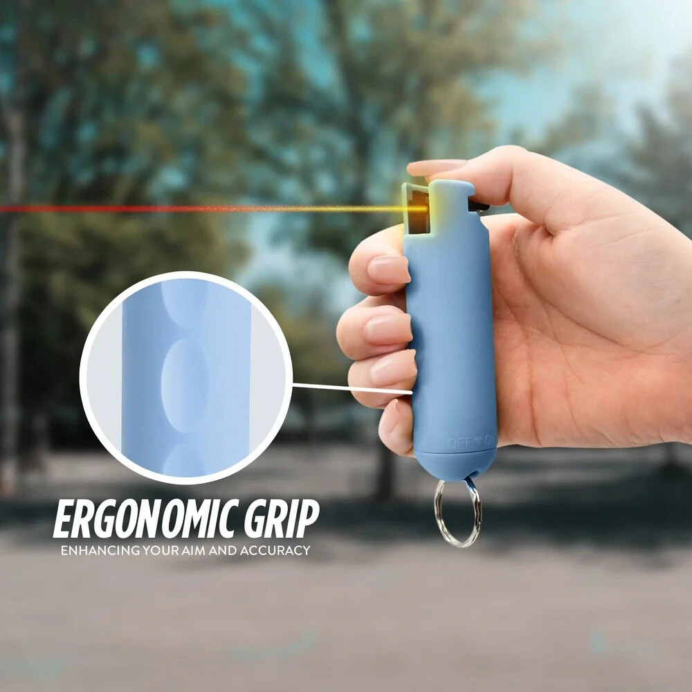Snapshot Pepper Spray with Finger Grip | Instant Snap Off