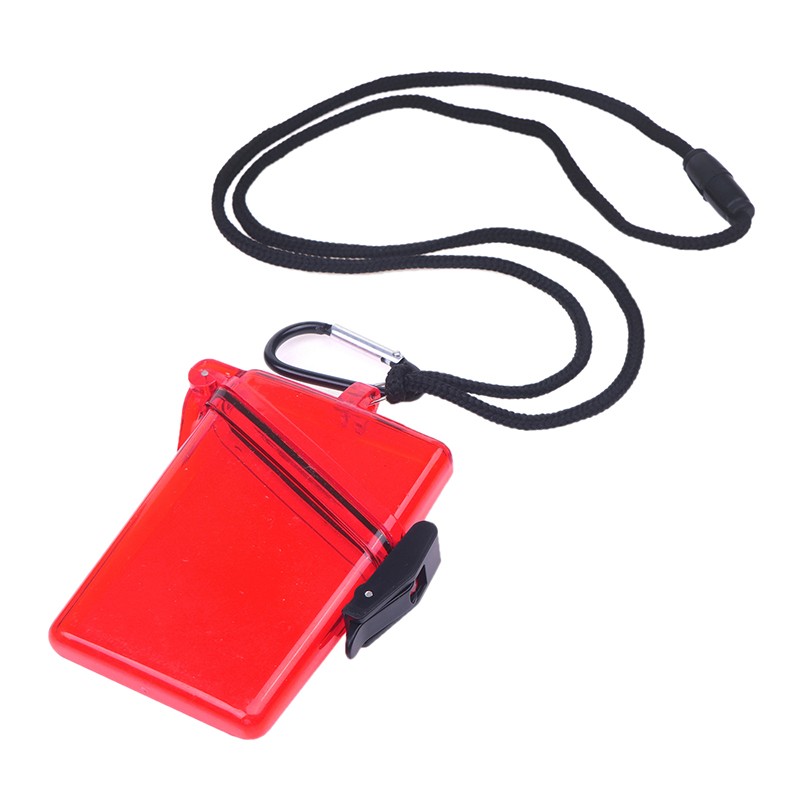 Outdoor Waterproof Pockets Key Money Storage Box Case Holder Plastic Case New