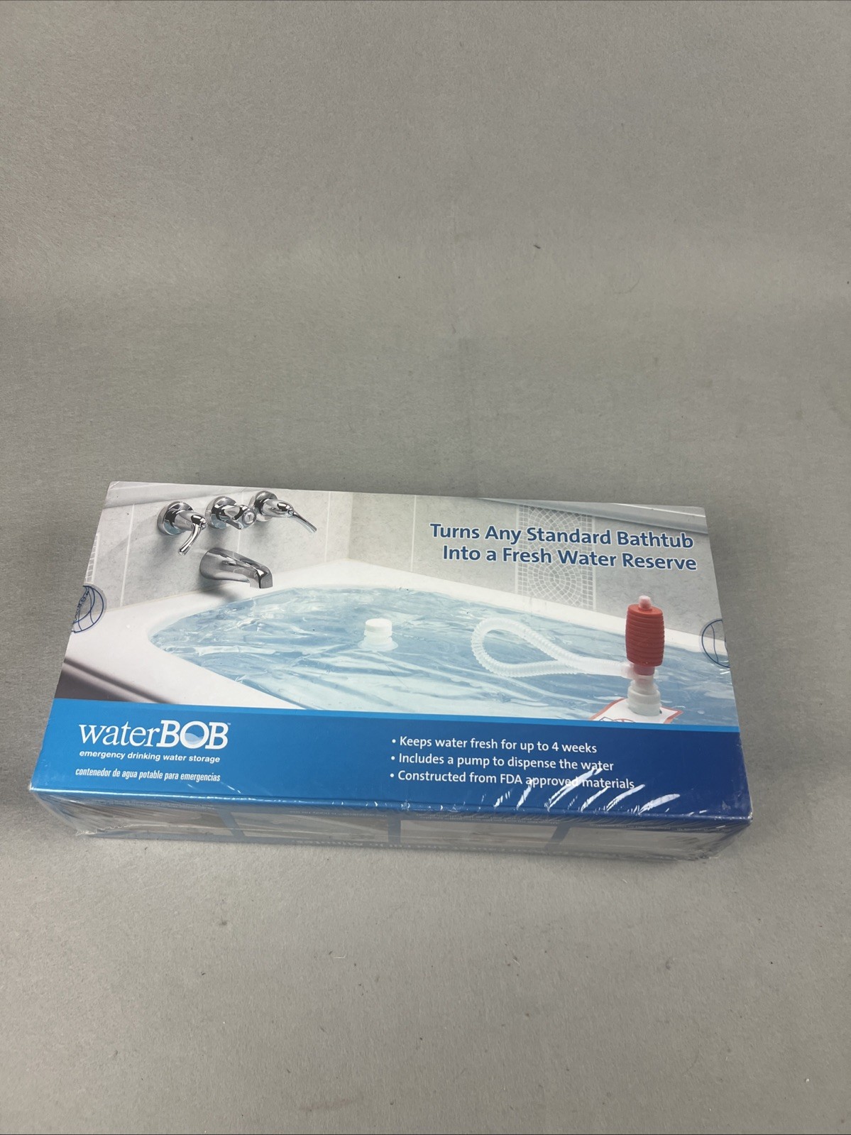 Water BOB Survival Emergency Drinking Fresh Water Storage 100-Gallons Kit-Sealed