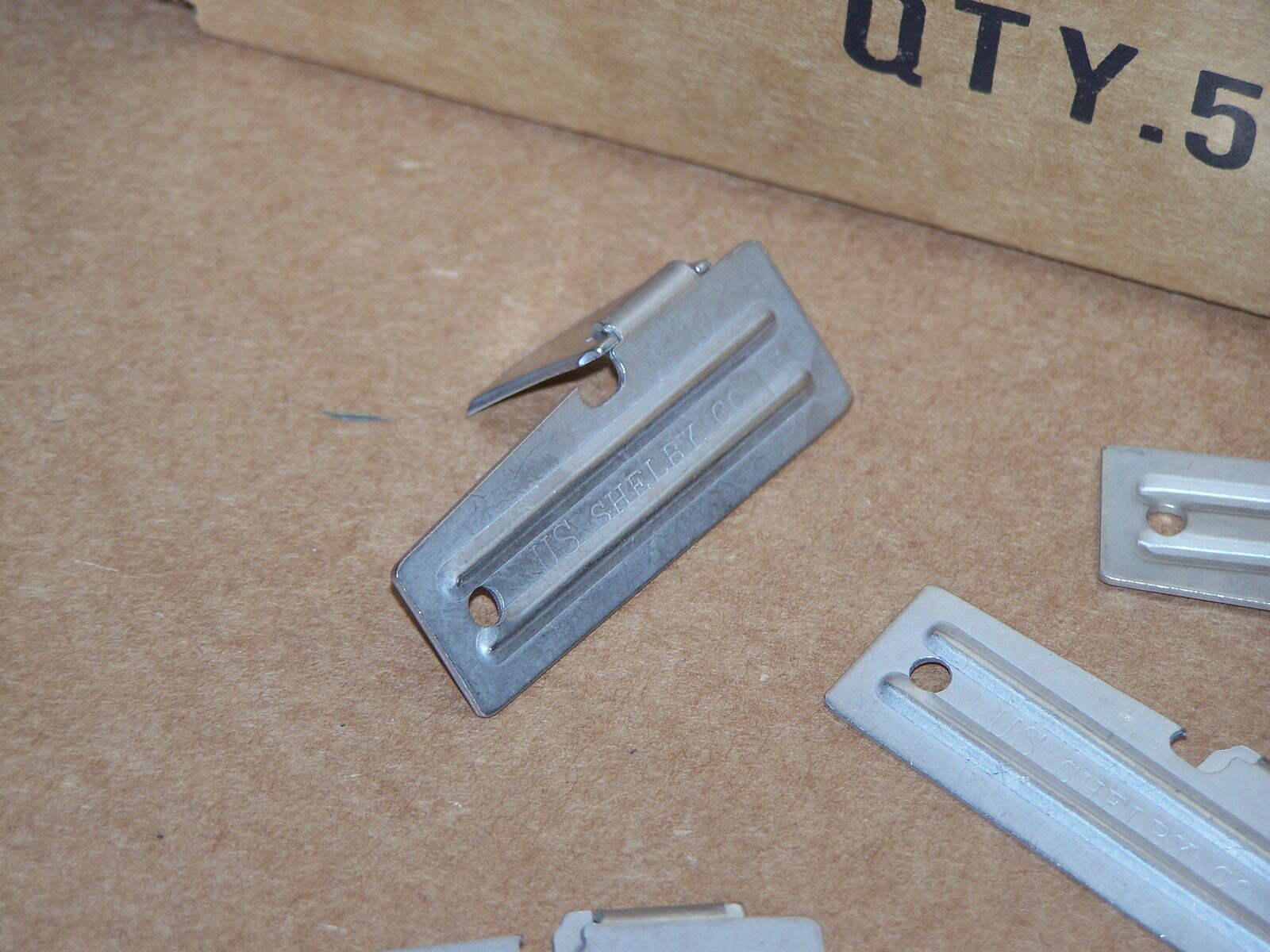 10 P-51 Can Opener Pack USA Shelby Stainless f Hiking Camping Scout Mess Kit