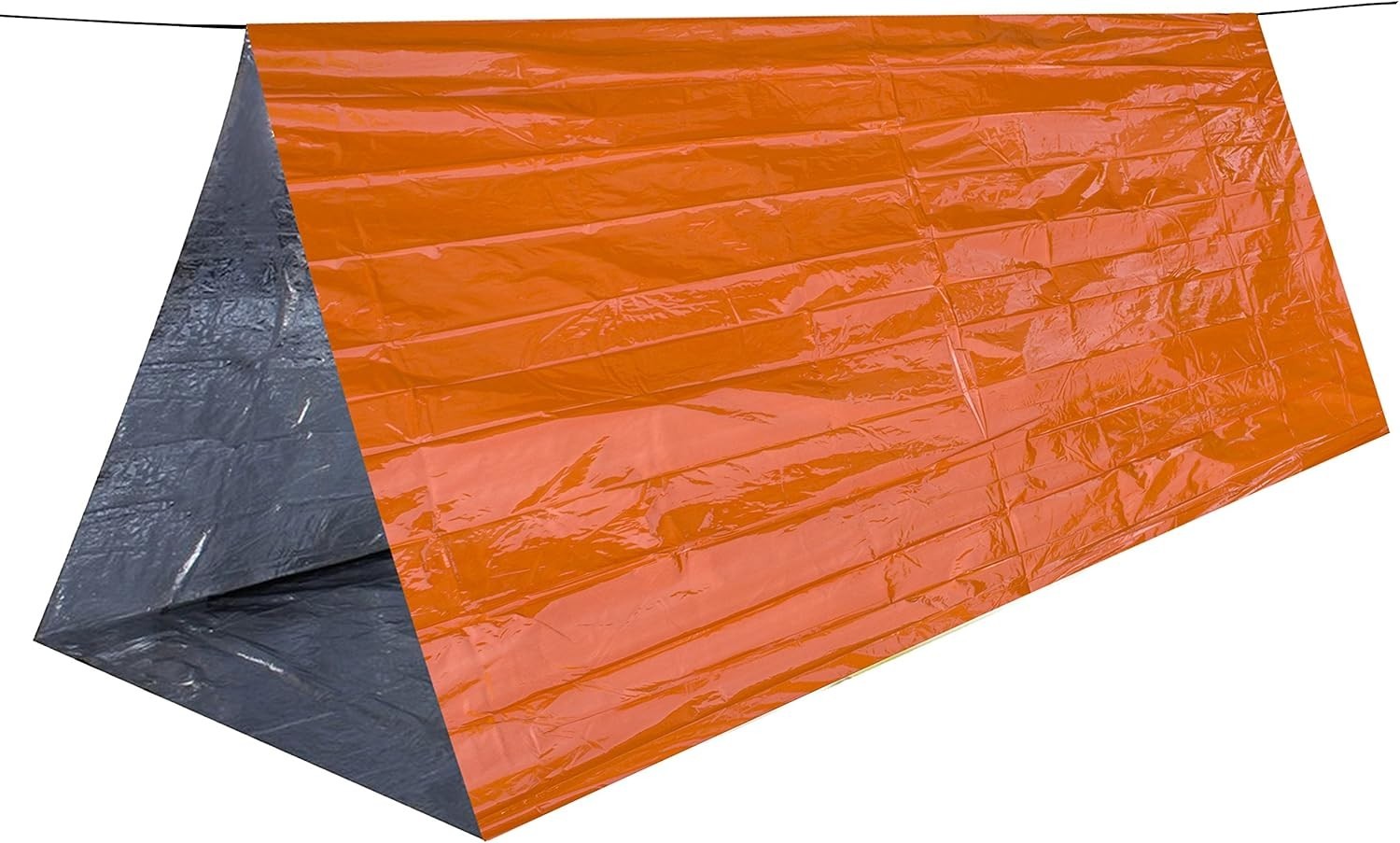 EMERGENCY TENT🔥XL TUBE TENT MADE FOR MAX HEAT RETENTION * 95%+ HEAT REFLECTION⛺