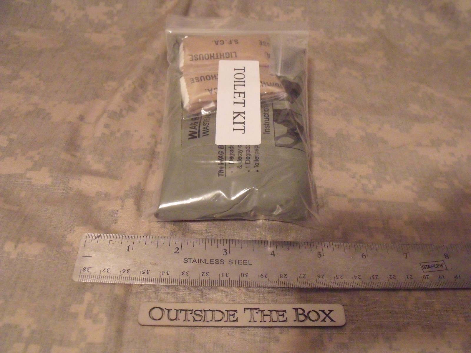 Emergency/Survival Personal Hygiene Kit: Supplemental TOILET KIT! Wag Bag Kit