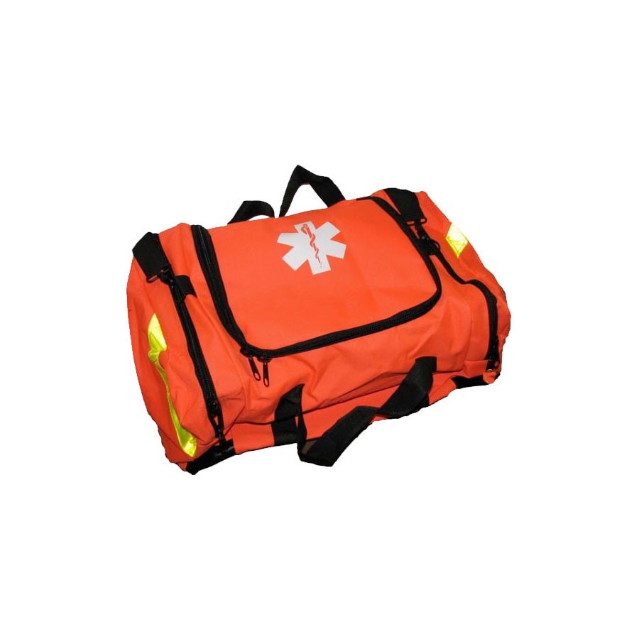 Empty First Responder Bag w/ Rigid Foam Divider Insert – Orange