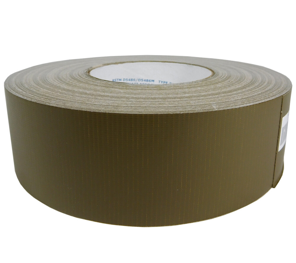 100 mph Duct Tape Olive Drab USGI Military Spec 2 in x 60 yd Waterproof 12 mil