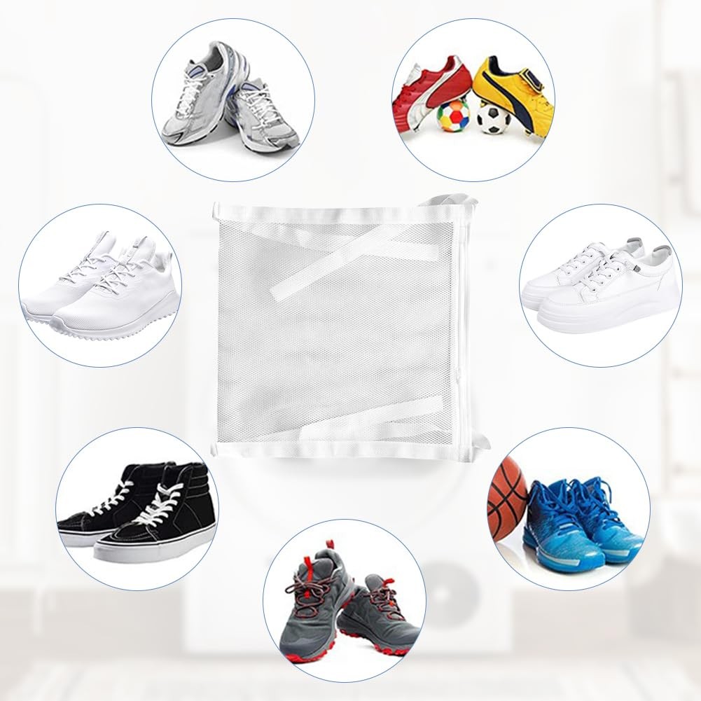EMVANV Shoe Drying Bag,Laundry Bags Reusable 40 x 40cm, As Picture Show