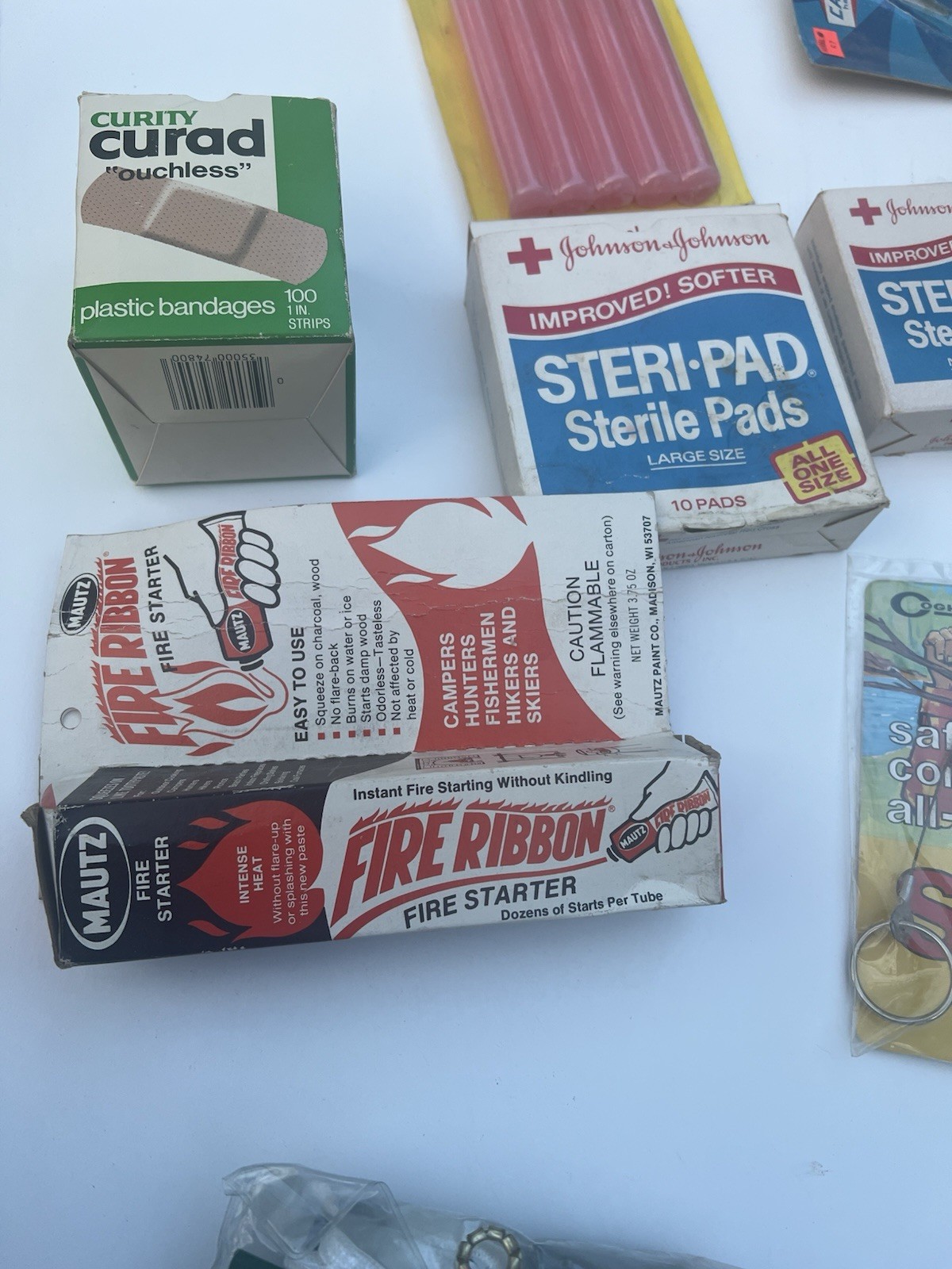 1970 Vintage Emergency Kit 25-Piece Set – Survival/First Aid Kit – $125 For All