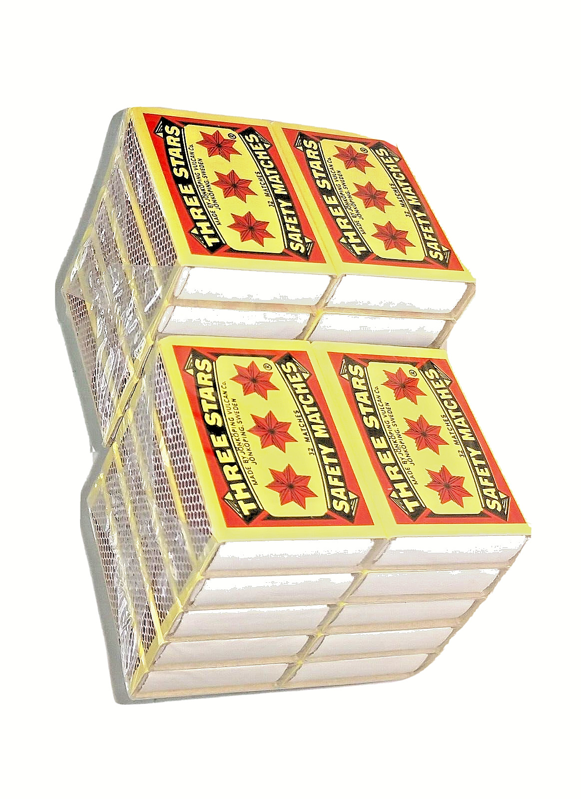 Three Stars Matches 20 Bx Cerillos 3 Estrellas Camping Outdoor Cook Emergency KL