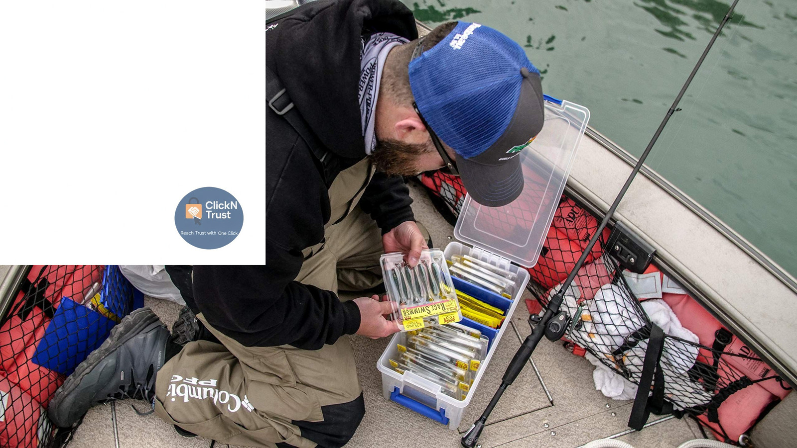 Flambeau Outdoors 4510 Clear Fishing Organizer – Super 15x8x6.25-Inch,