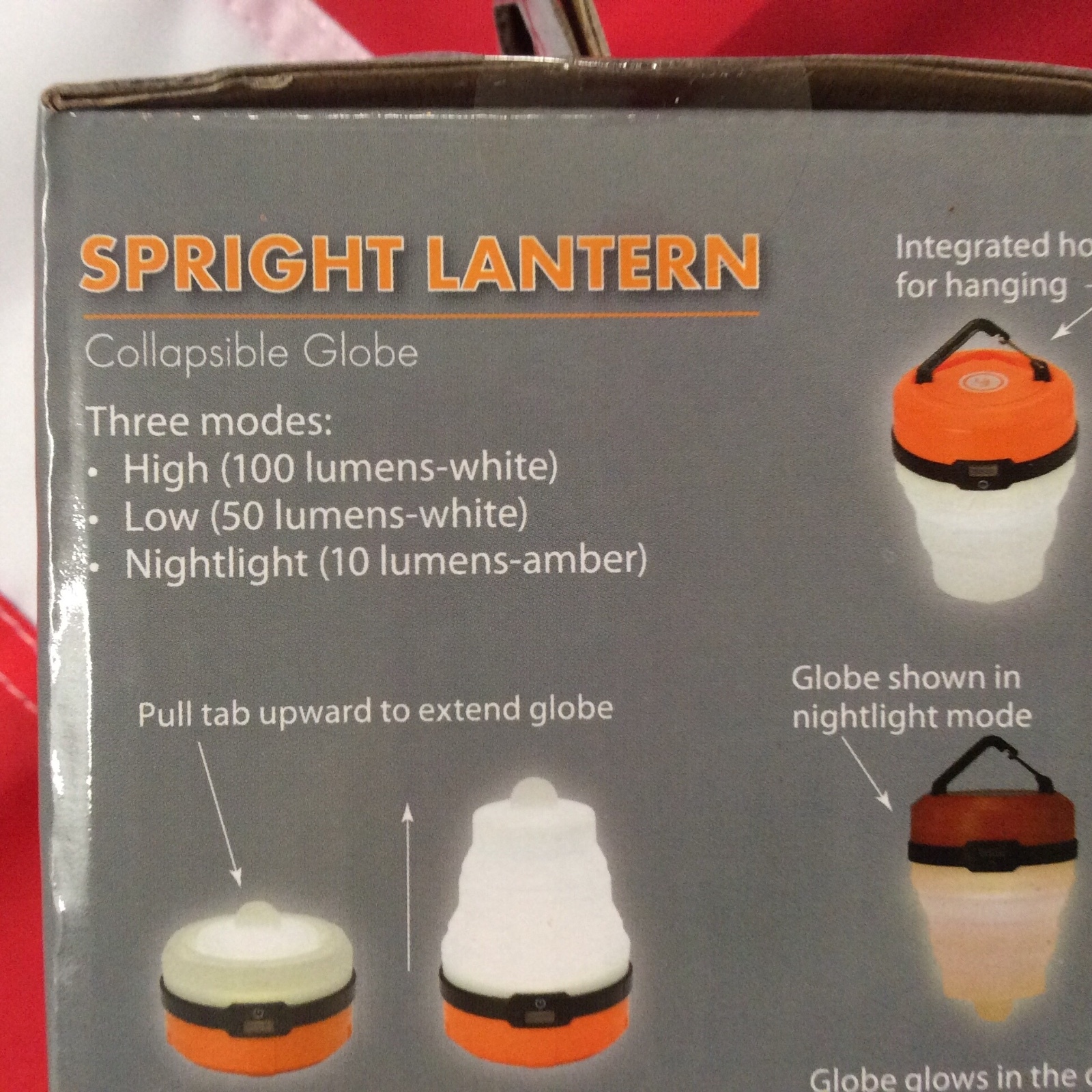 Spright Lantern collapsible globe survival emergency tactical gear equip UST