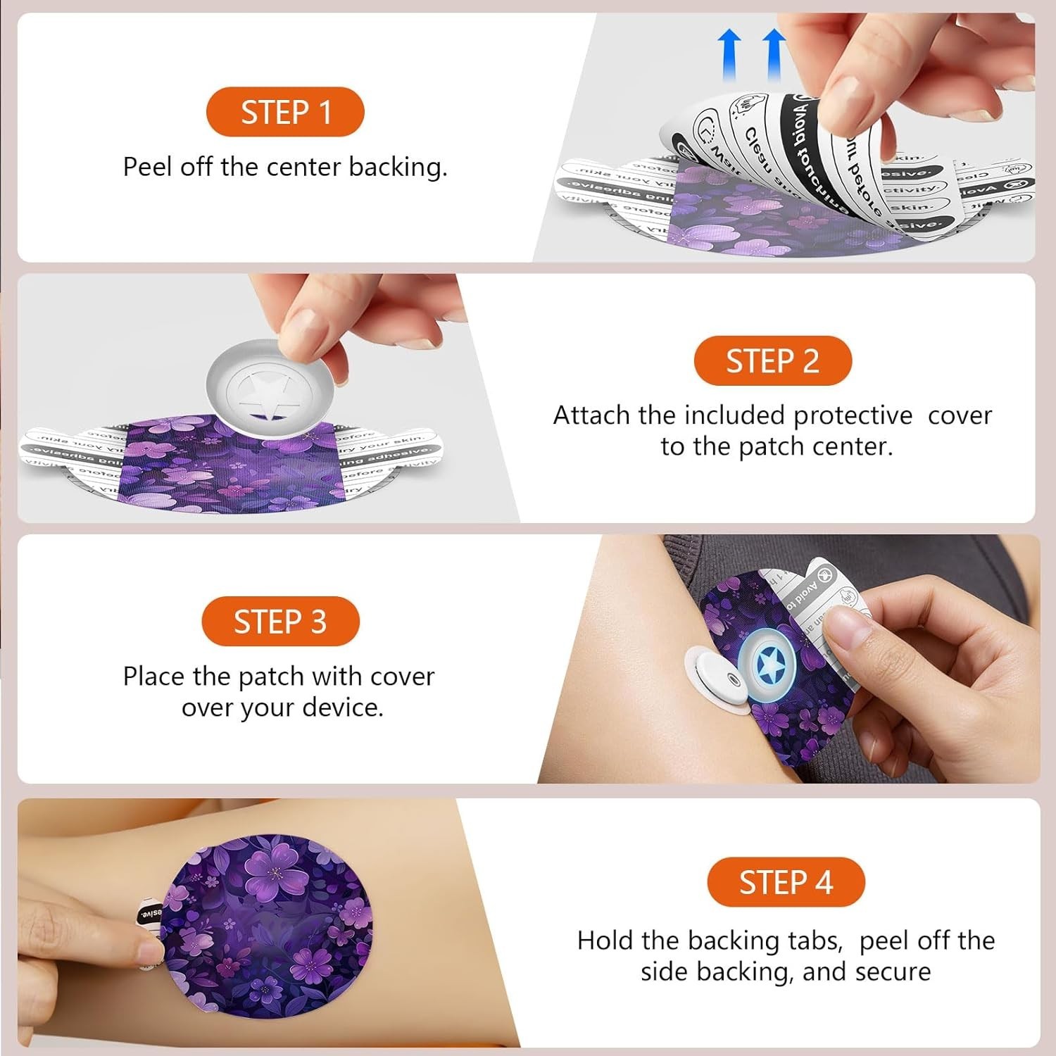 Water-Resistant Libre 3 Sensor Covers – 20pcs
