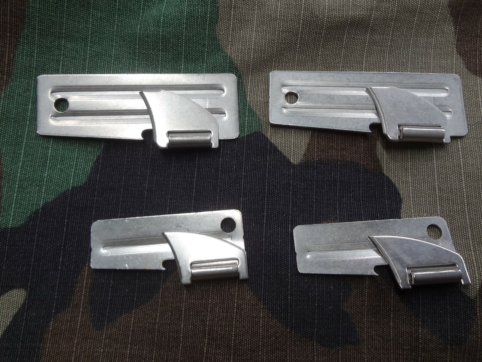 4x P-38 P-51 Can Opener Combo USGI Military Issue Shelby Co C Ration John Wayne