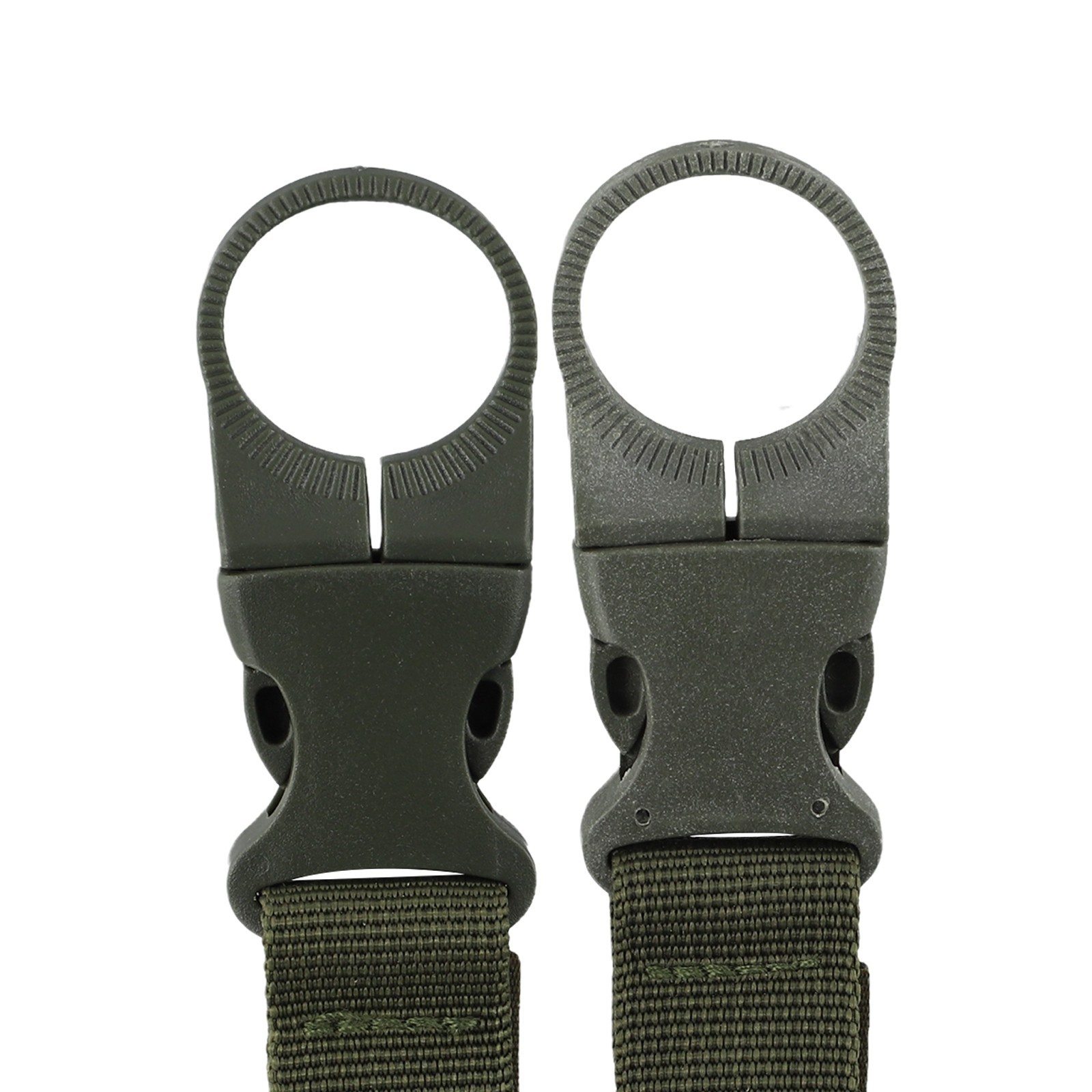 2pc Water Bottle Holder Clips with Nylon Buckle for Climbing and Travel