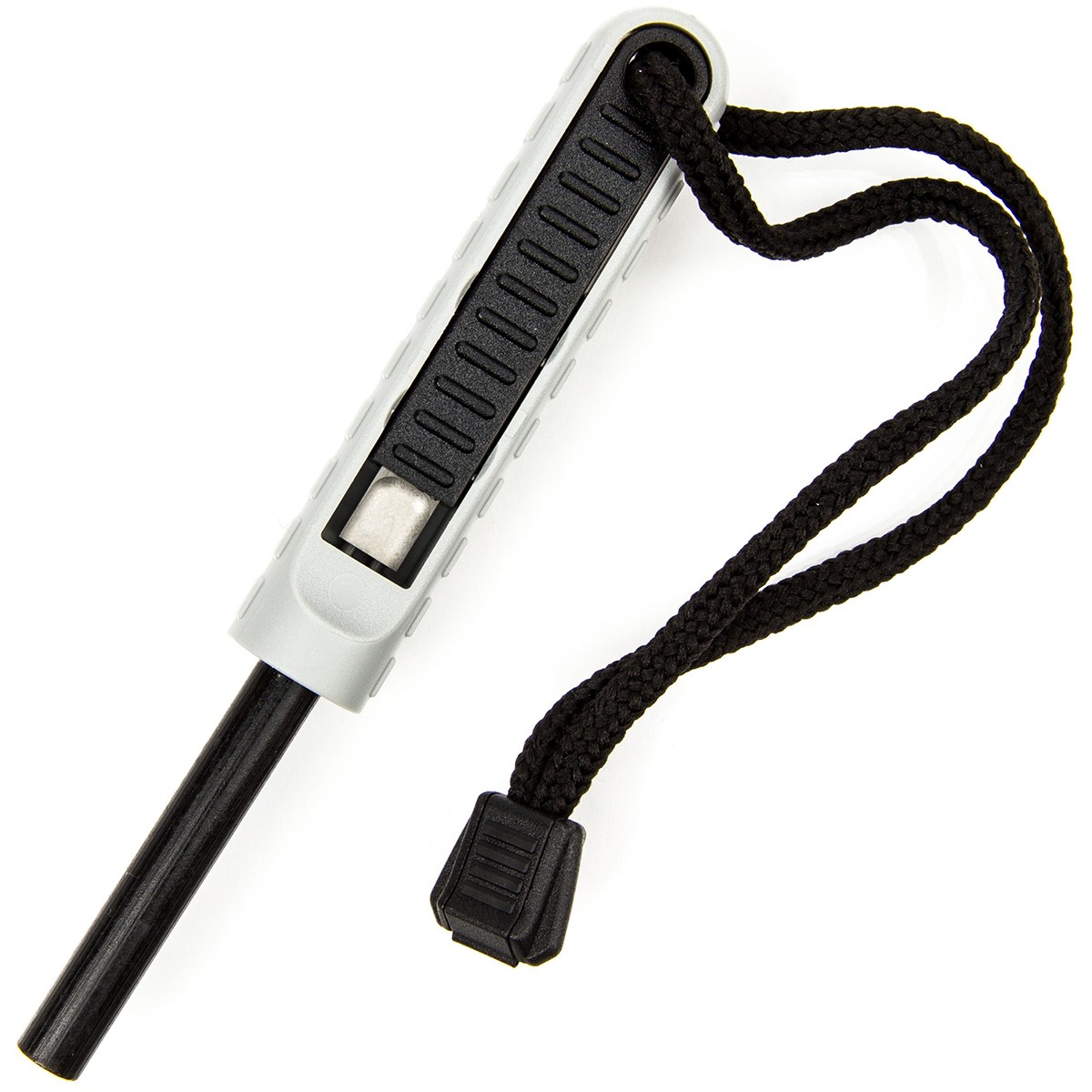 Exotac polySTRIKER XL Ultra-Light Ferrocerium Rod Firestarter – Gunmetal