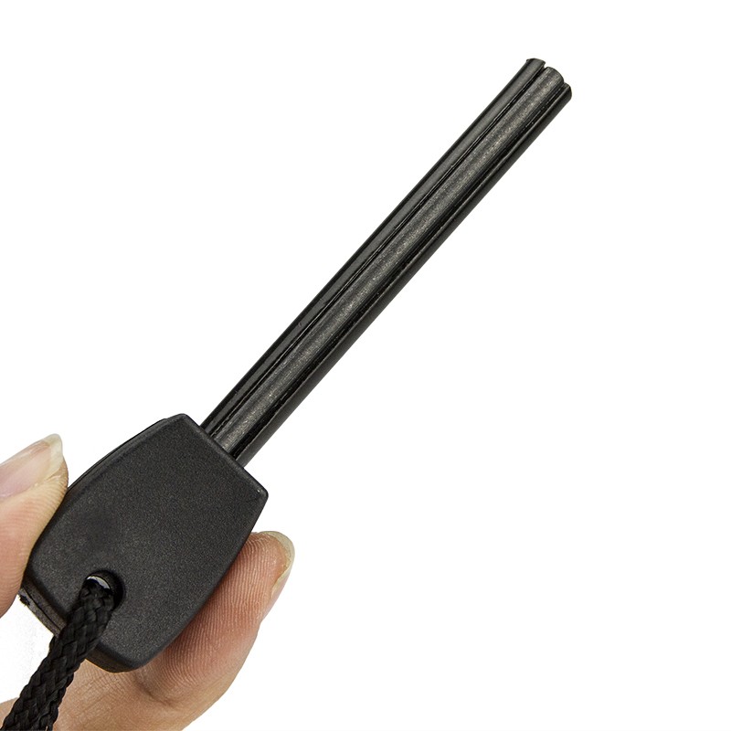 Portable Outdoor Flint Steel Magnesium Striker Ferro Rod Survival Fire Starter