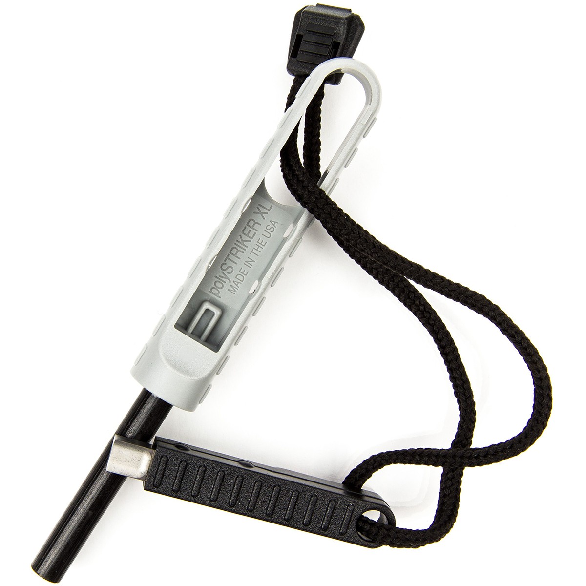 Exotac polySTRIKER XL Ultra-Light Ferrocerium Rod Firestarter – Gunmetal