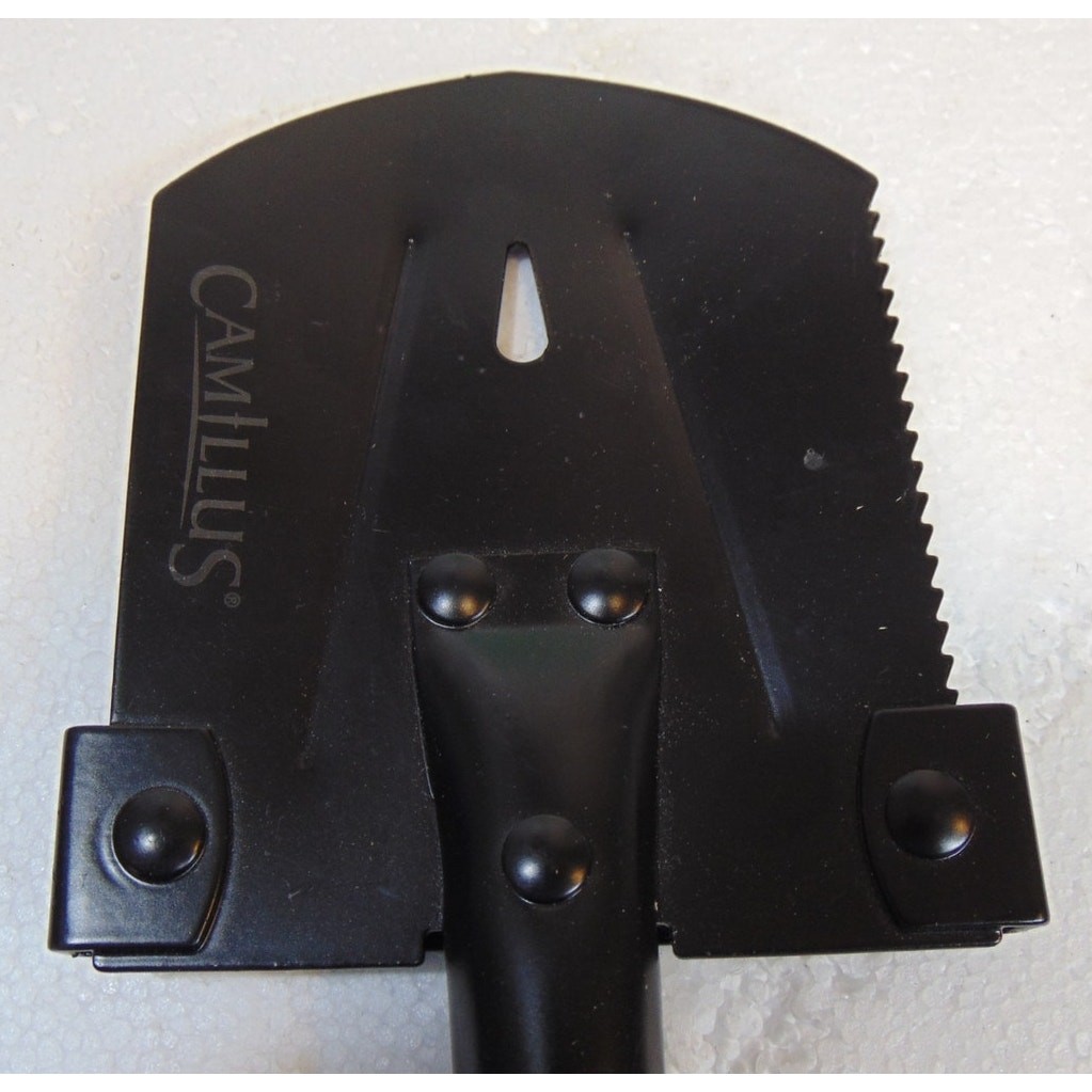 Camillus Knife Multi Tool Shovel Saw Wrench Compass Dry Storage Camping Hammer