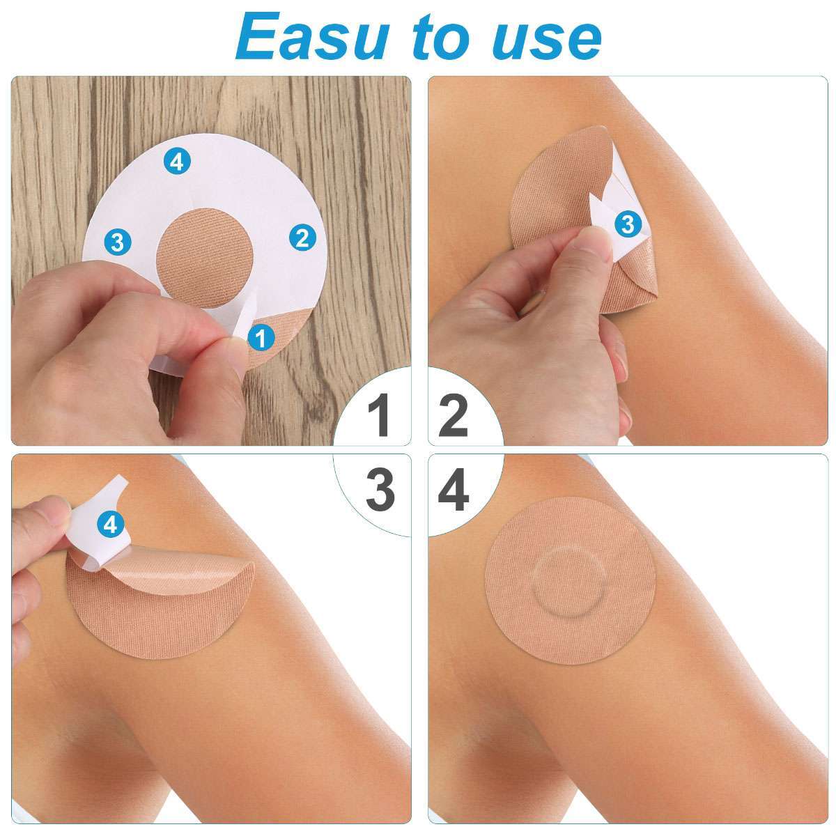 5~30pcs For Freestyle Libre Sensor Covers Waterproof Breathable Adhesive Patches